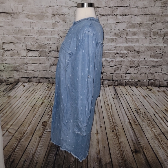 Anthropologie Cloth & Stone Marylou Shirt Dress Size XS - Picture 4 of 10